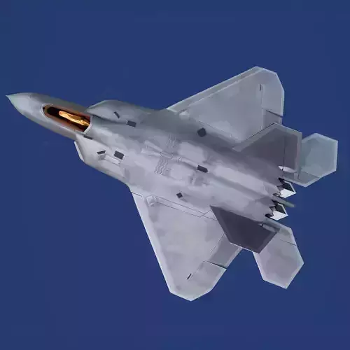 Military Aircraft - Vanguard of the Skies 3D model