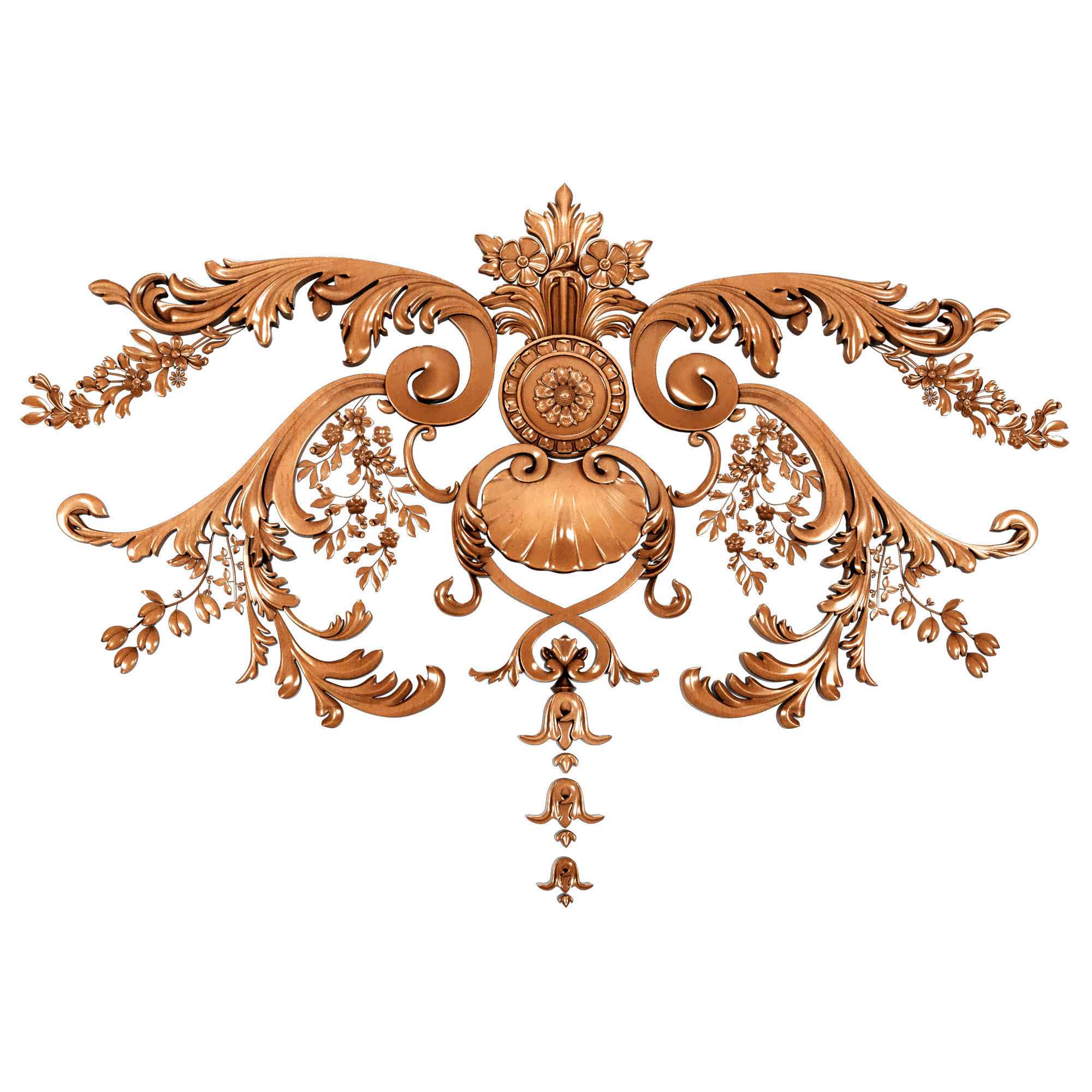 Decorative Ornamental 13 3D model_3
