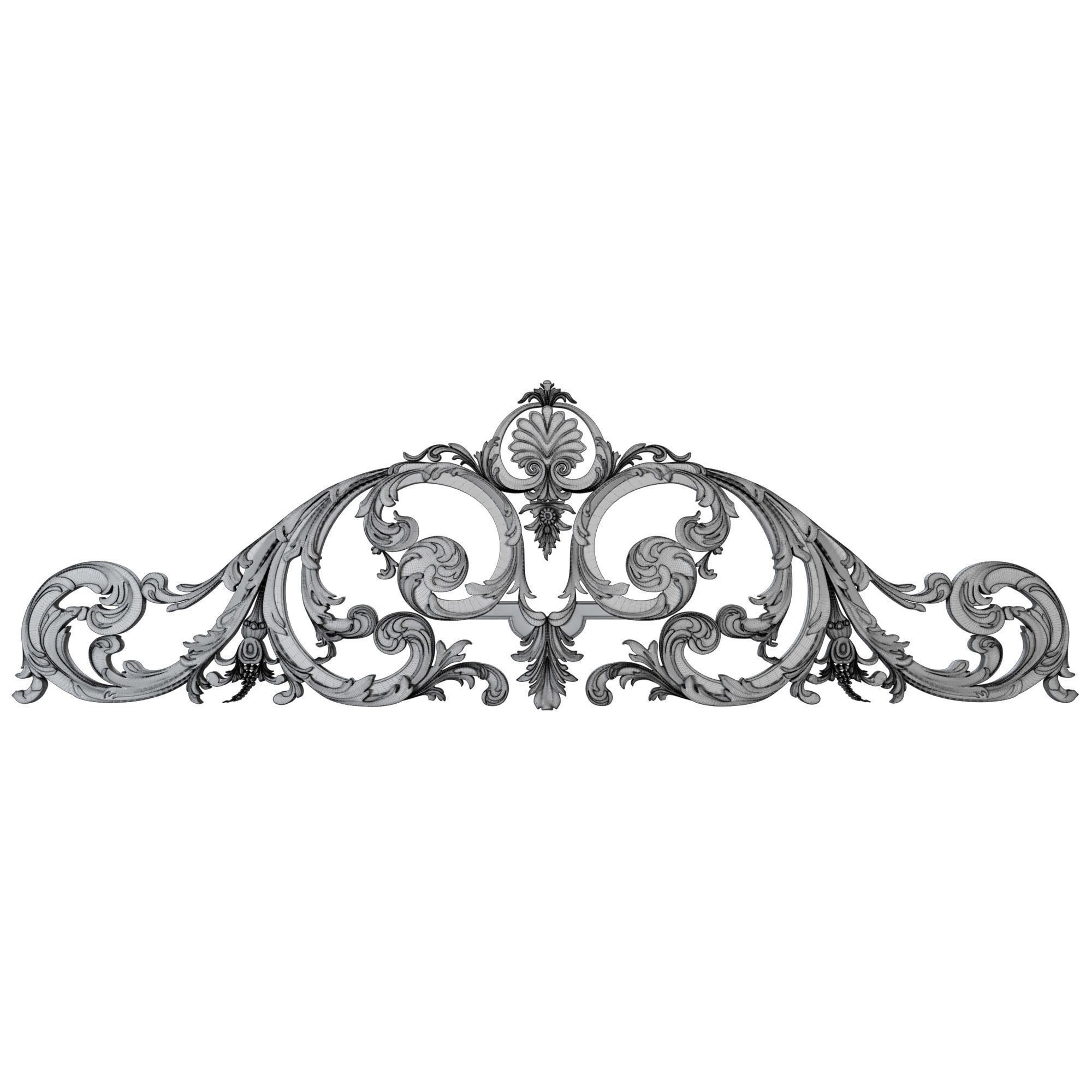 Decorative Ornamental 13 3D model_4