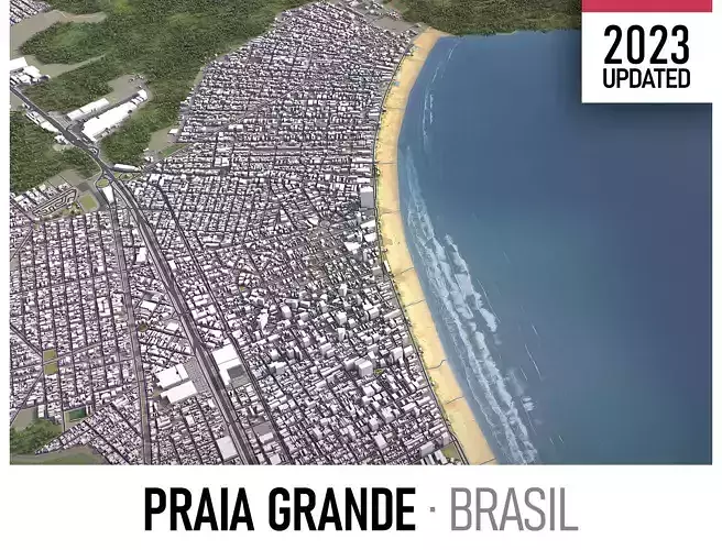 Praia Grande - 3D City