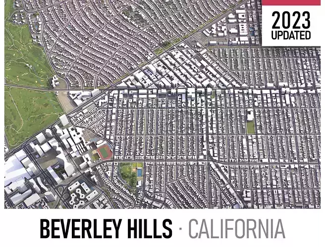 Beverley Hills - 3D City