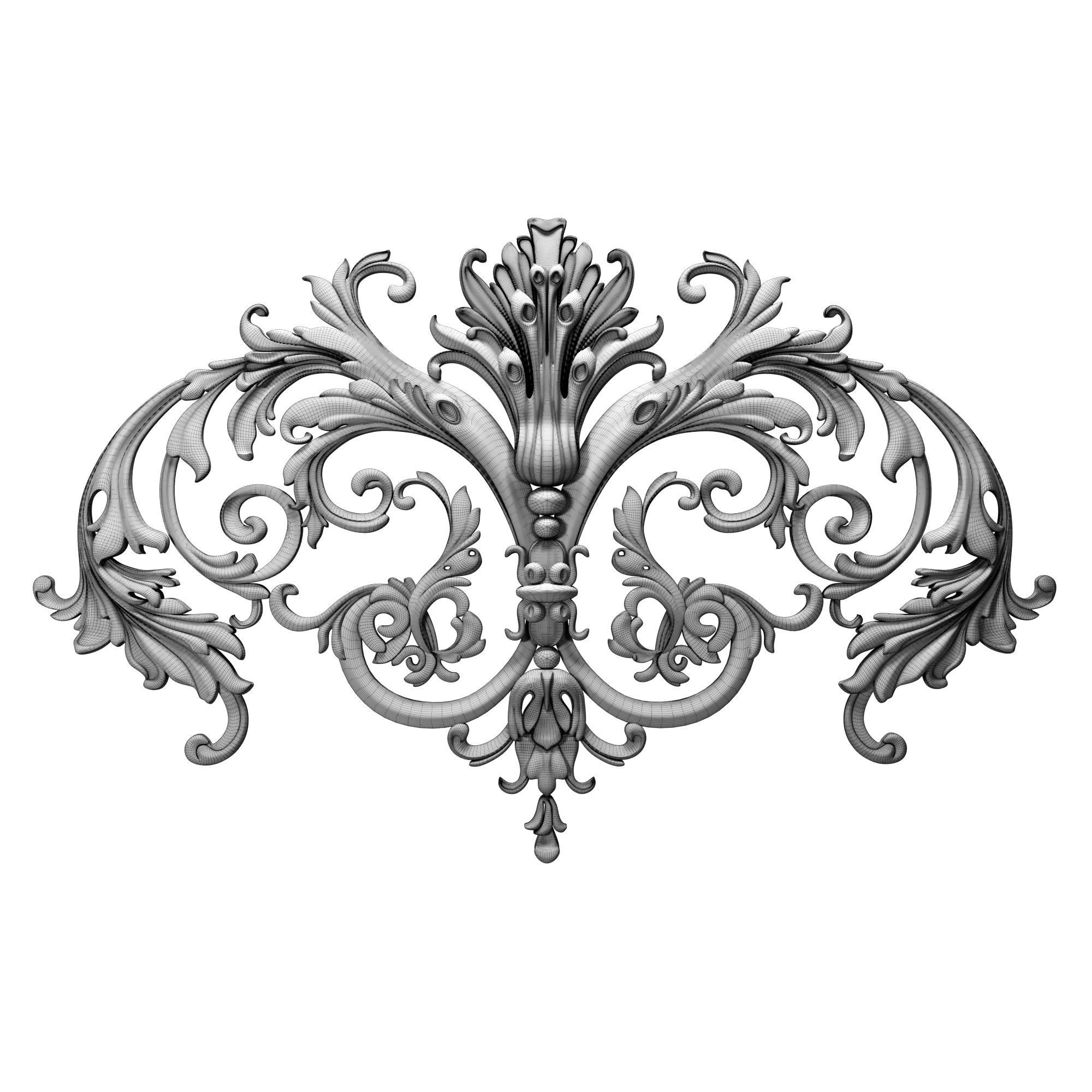 Decorative Ornamental 18 3D model_1