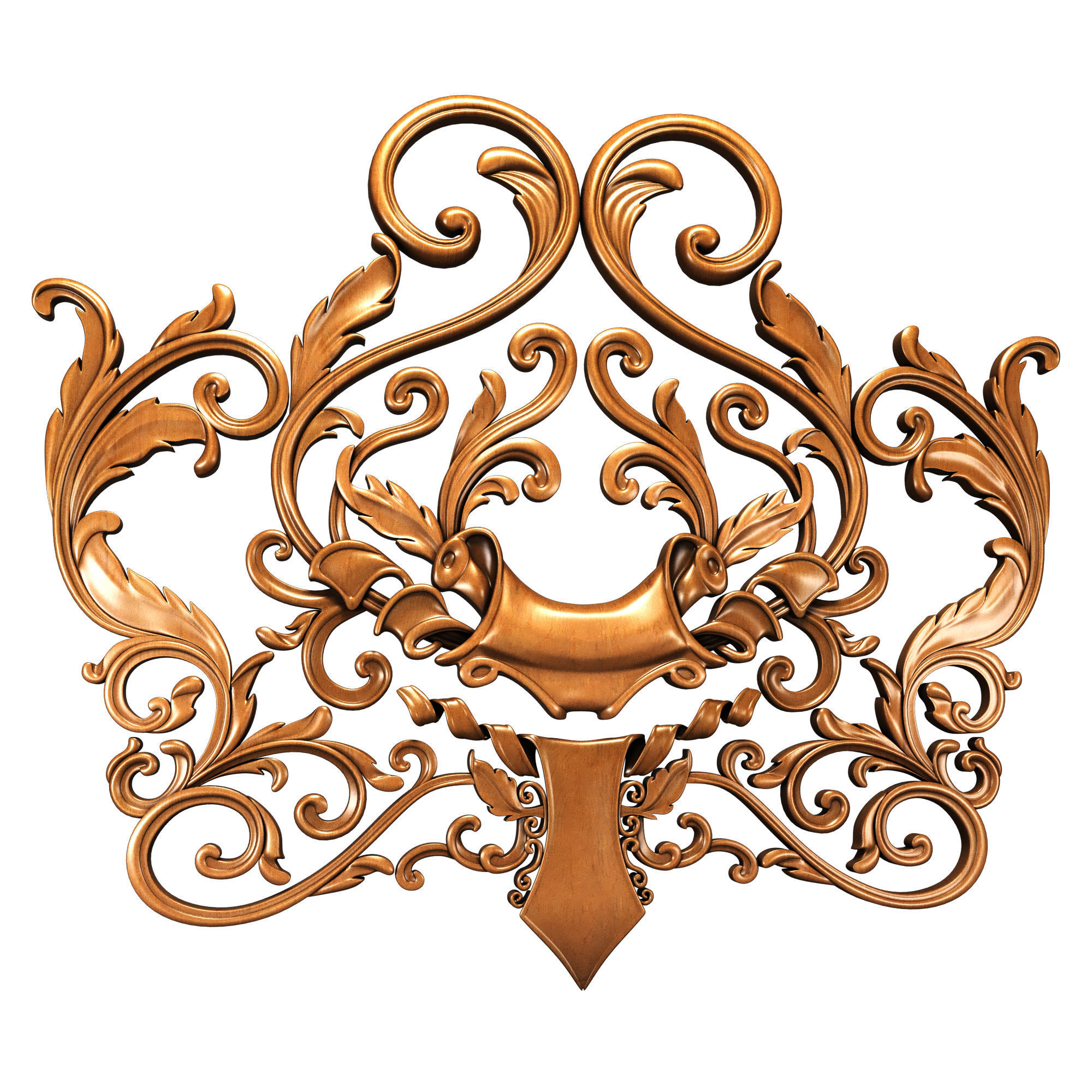 Decorative Ornamental 23 3D model_1