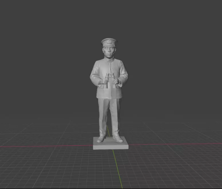 Isoroku Yamamoto 3D print model_0