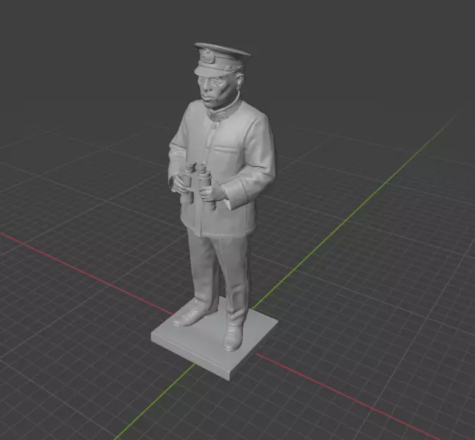 Isoroku Yamamoto 3D print model_1