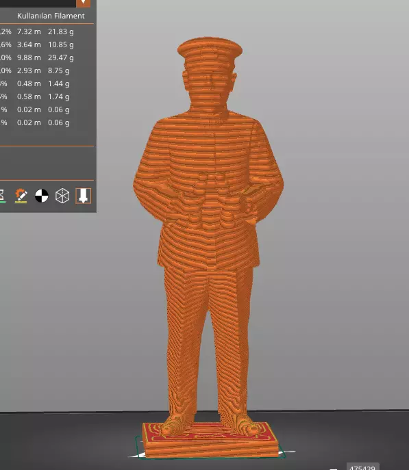Isoroku Yamamoto 3D print model_16