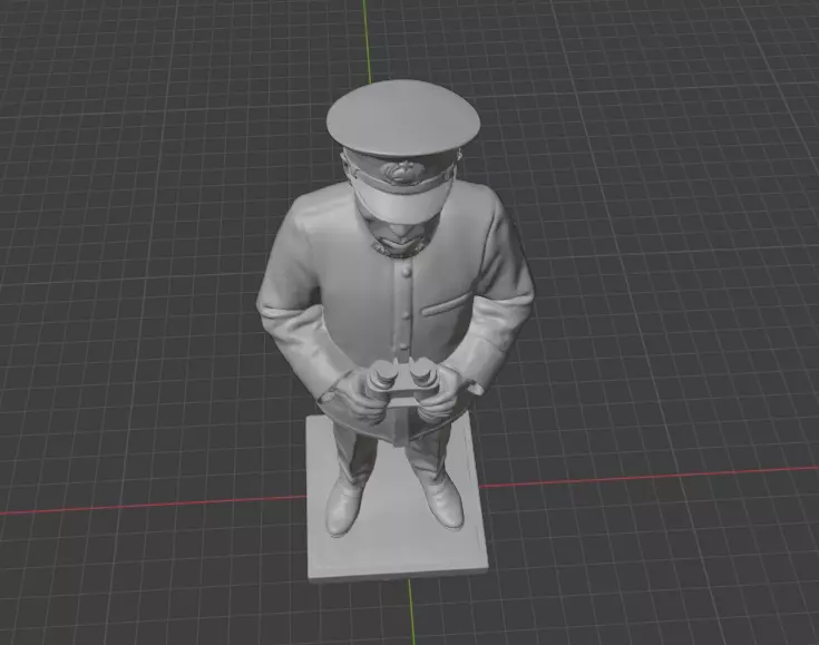 Isoroku Yamamoto 3D print model_4