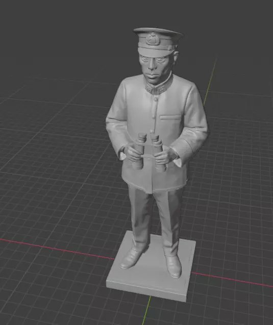 Isoroku Yamamoto 3D print model_3