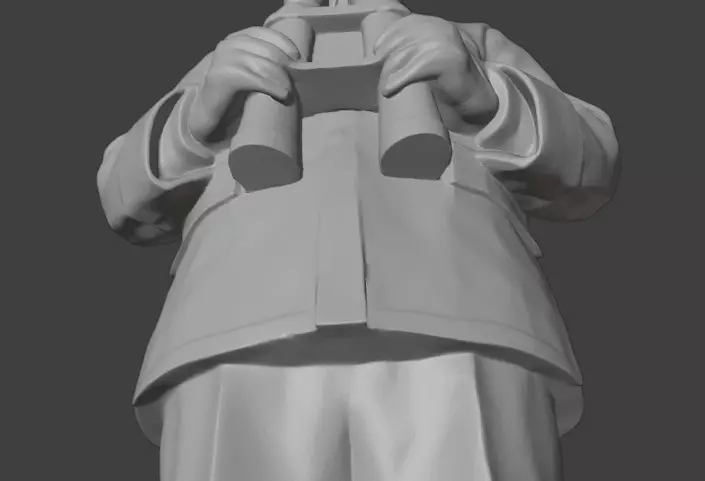 Isoroku Yamamoto 3D print model_7