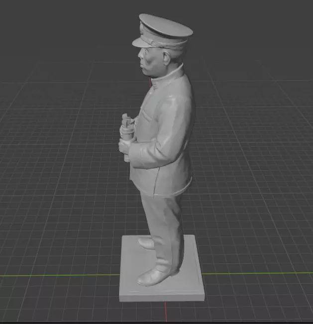 Isoroku Yamamoto 3D print model_22