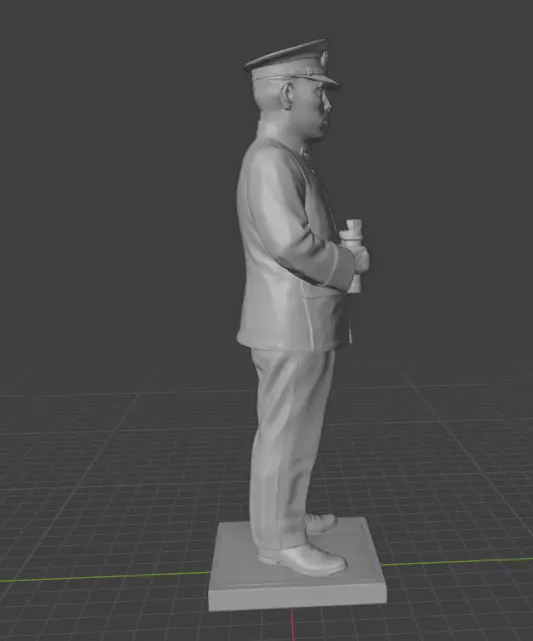 Isoroku Yamamoto 3D print model_20