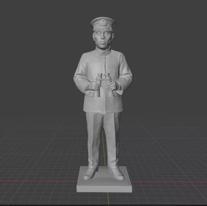 Isoroku Yamamoto 3D print model_11