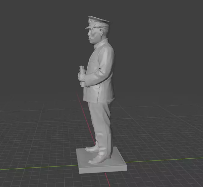 Isoroku Yamamoto 3D print model_24