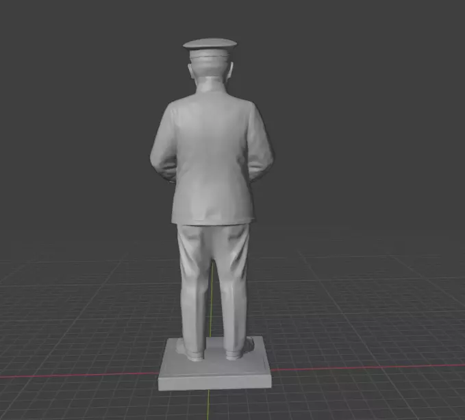 Isoroku Yamamoto 3D print model_21