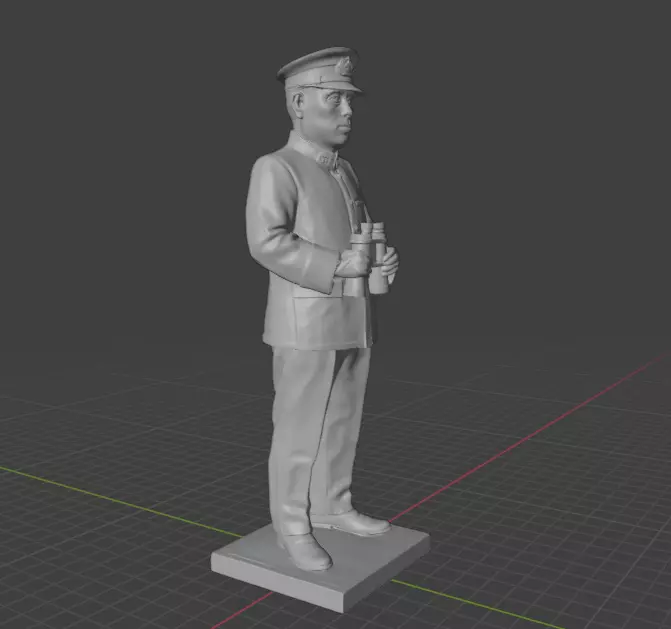 Isoroku Yamamoto 3D print model_18