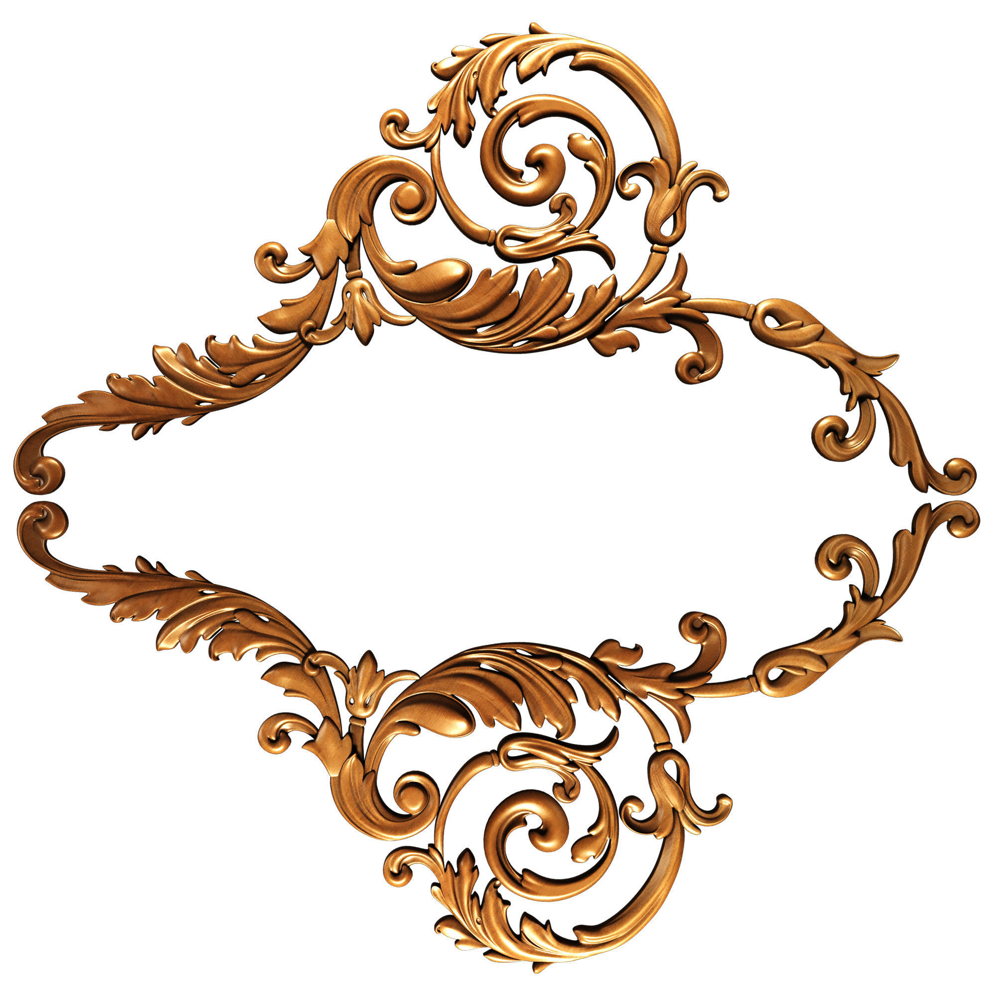 Decorative Ornamental 27 3D model_2