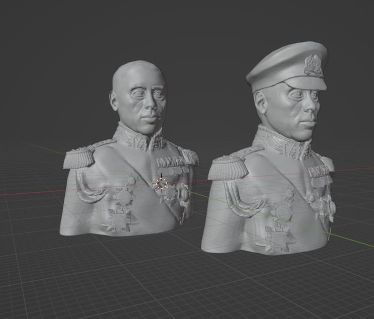 Isoroku Yamamoto 3D print model_14