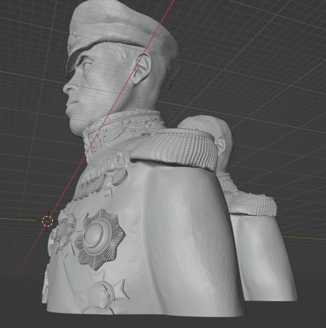 Isoroku Yamamoto 3D print model_3