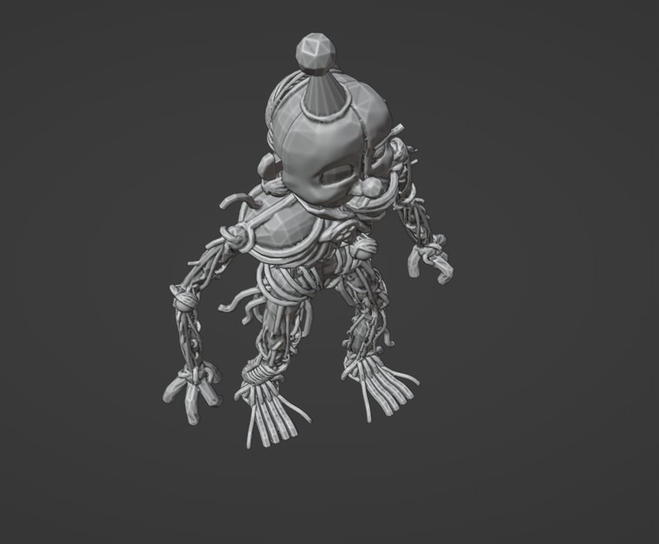 Ennard fnaf sister location 3D print model_7