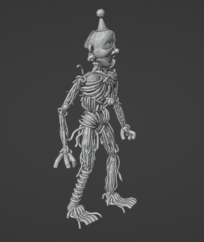 Ennard fnaf sister location 3D print model_3