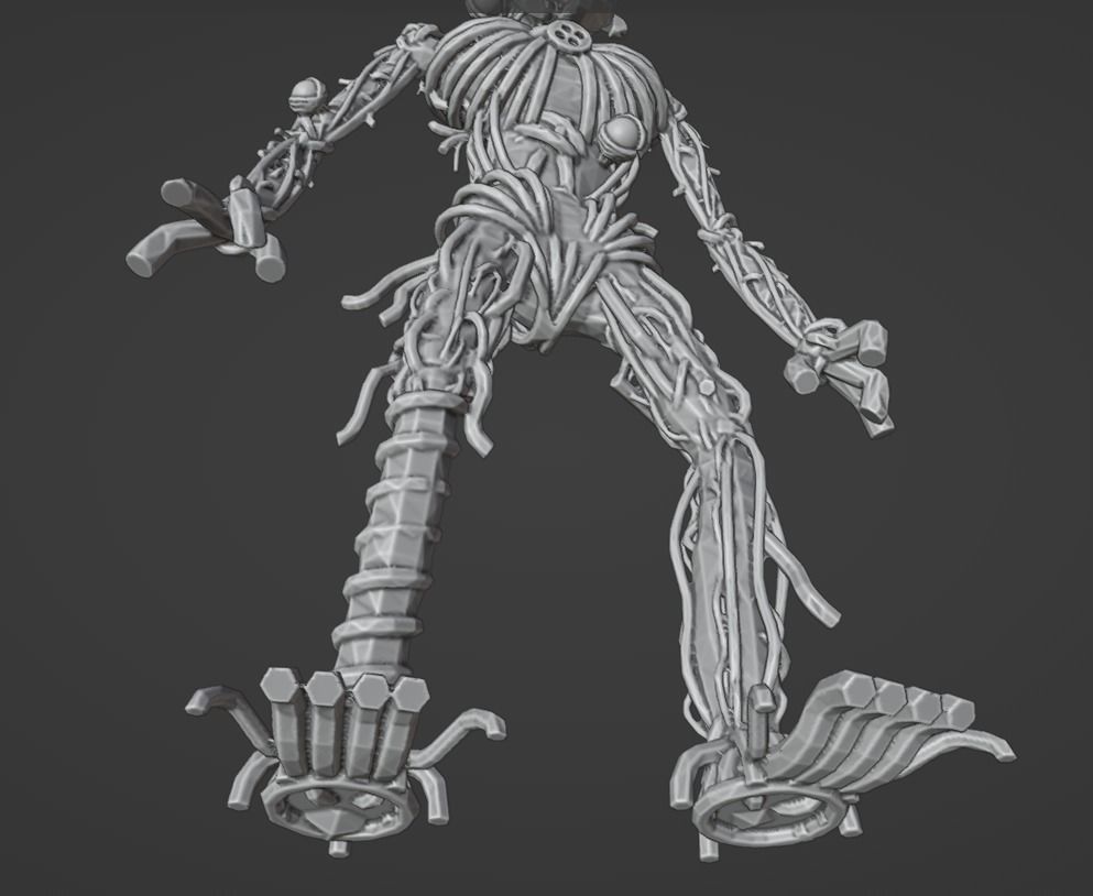 Ennard fnaf sister location 3D print model_6