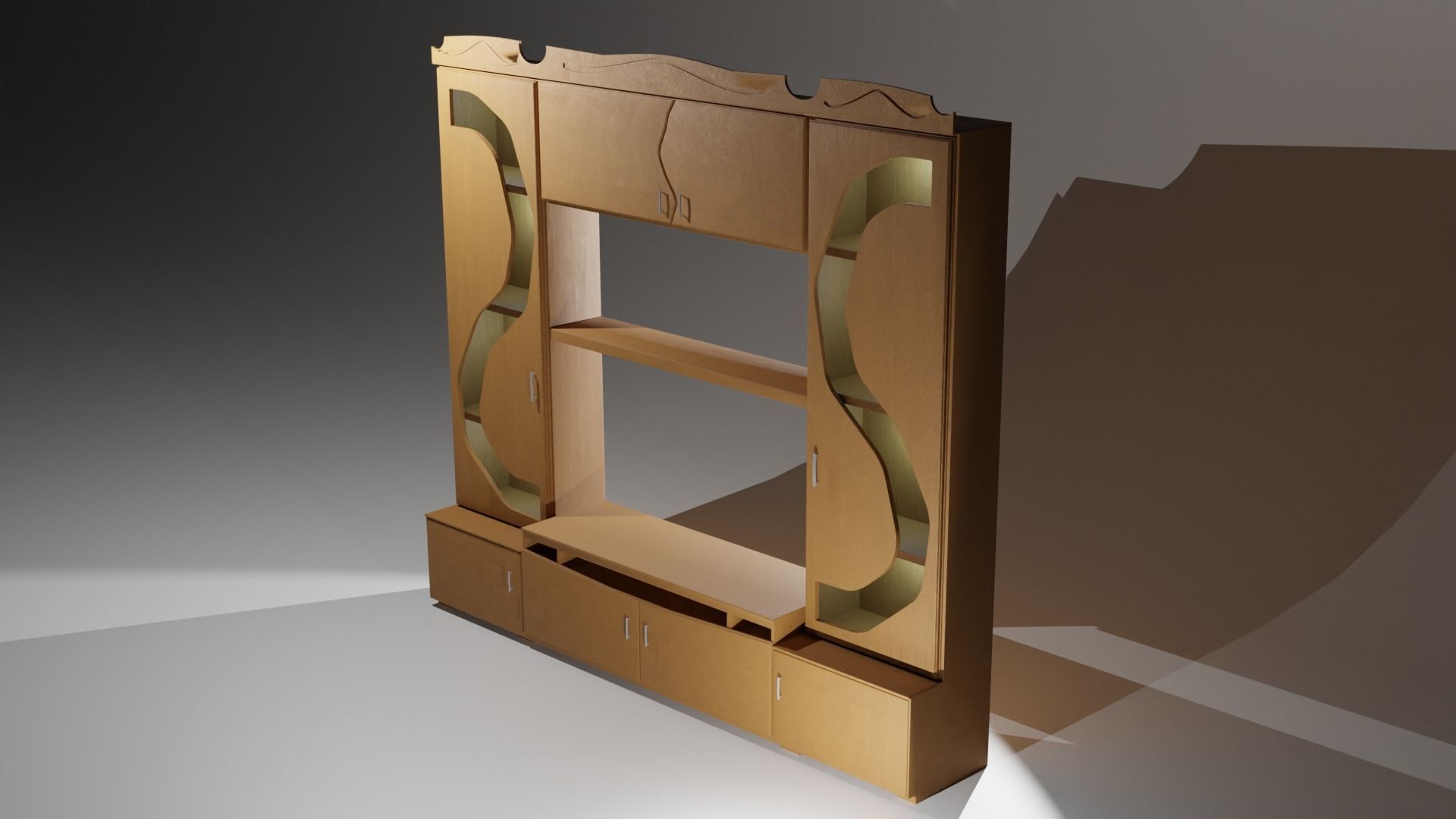 Cabinet 3D model_3
