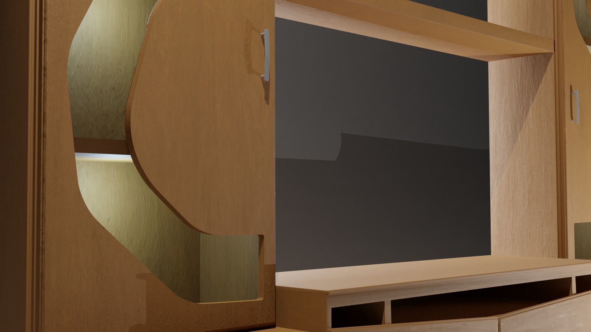 Cabinet 3D model_8