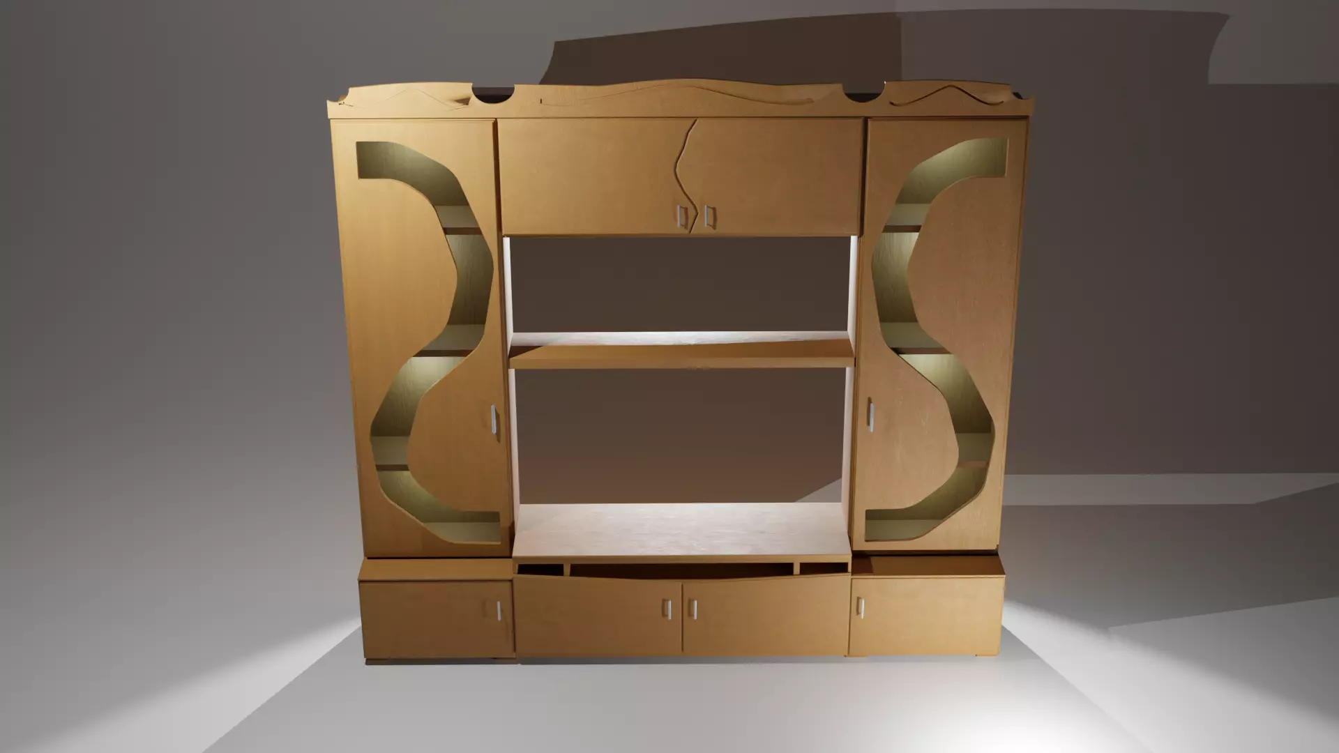 Cabinet 3D model_0
