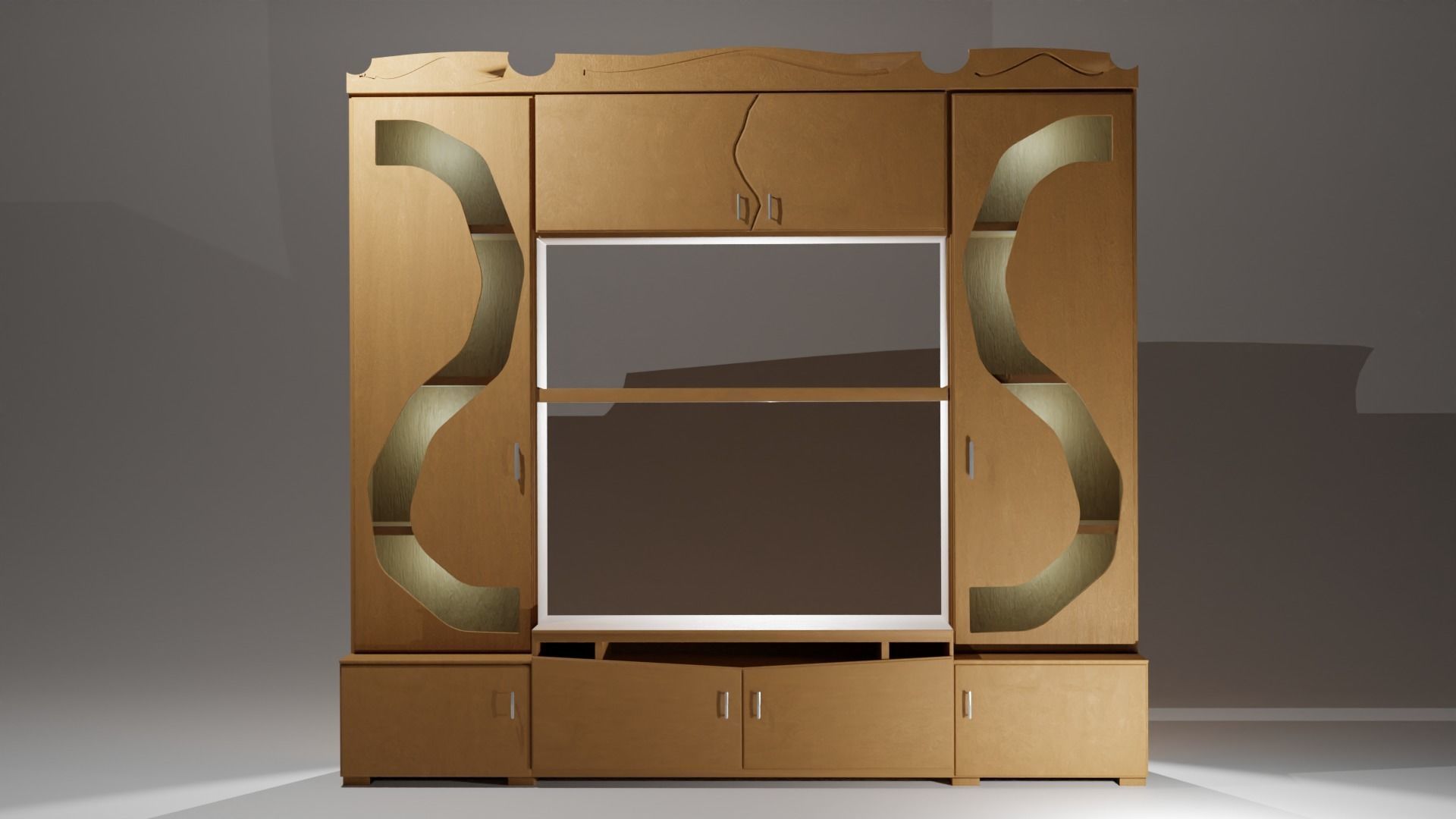 Cabinet 3D model_1