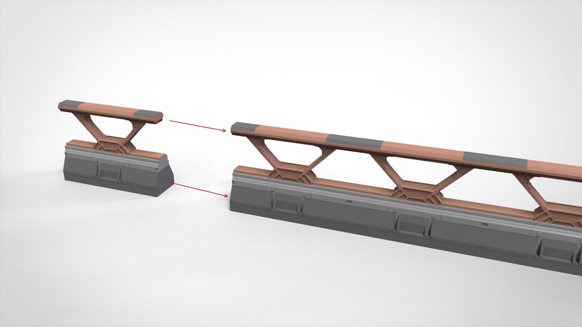 sci-fi Architecture kitbash 42 3D model_18