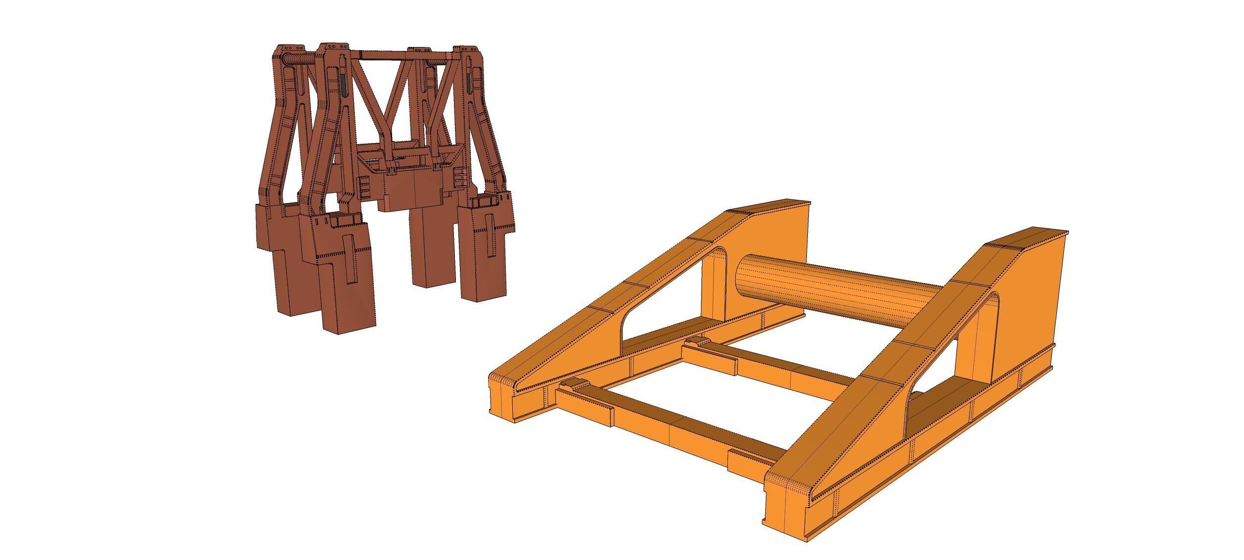 sci-fi Architecture kitbash 42 3D model_30