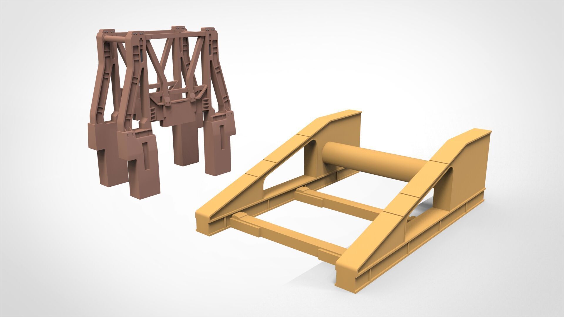 sci-fi Architecture kitbash 42 3D model_14