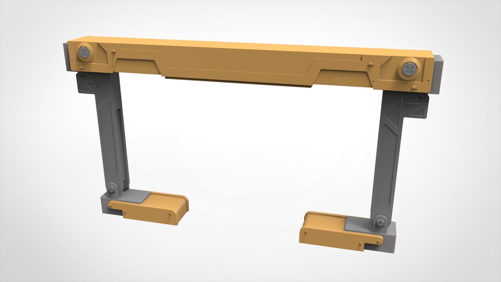 sci-fi Architecture kitbash 42 3D model_11