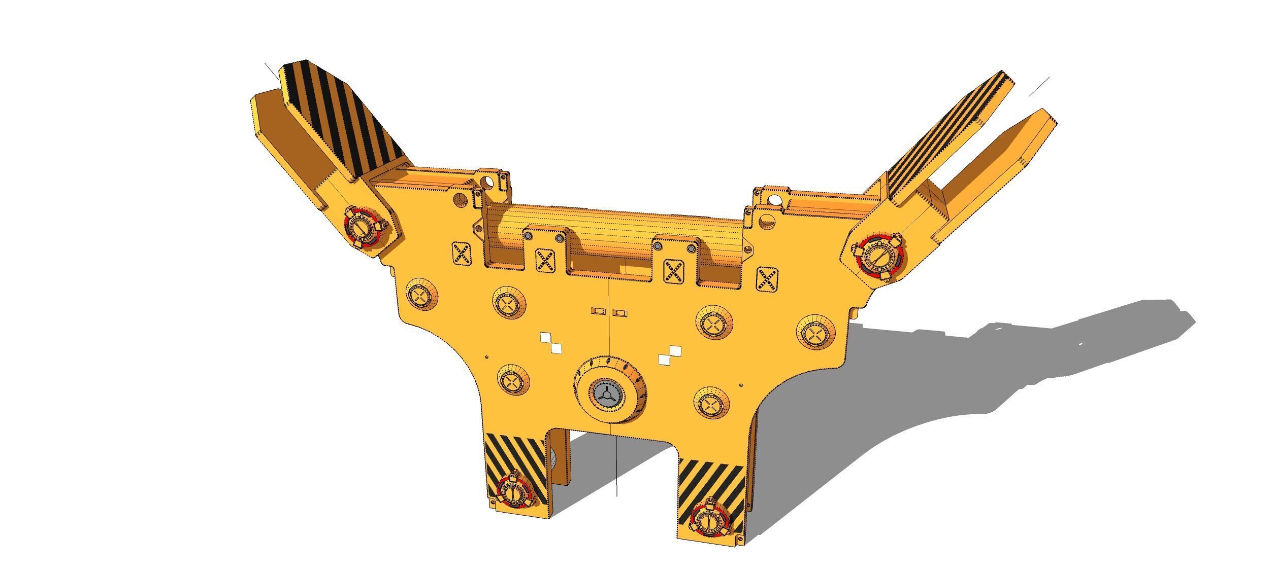 sci-fi Architecture kitbash 42 3D model_25