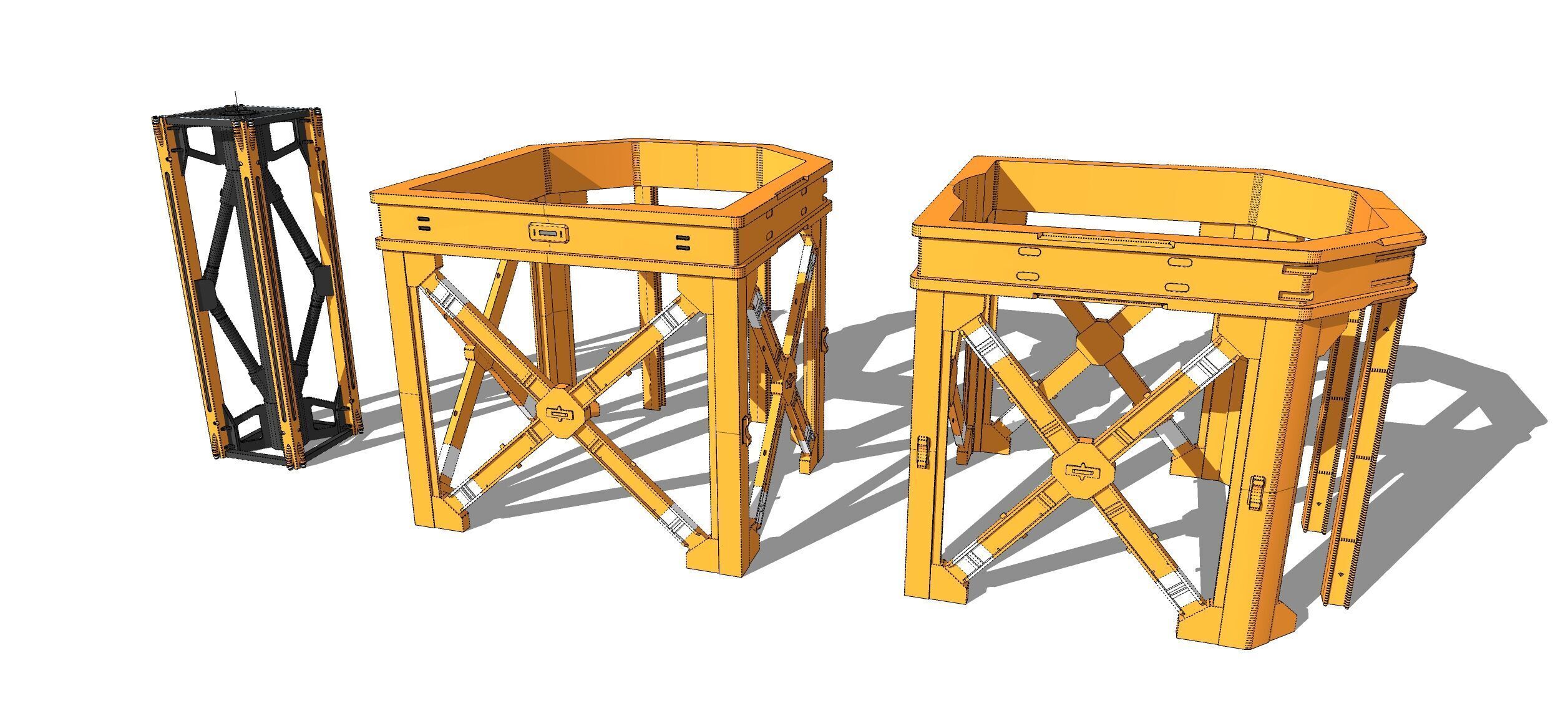 sci-fi Architecture kitbash 42 3D model_20