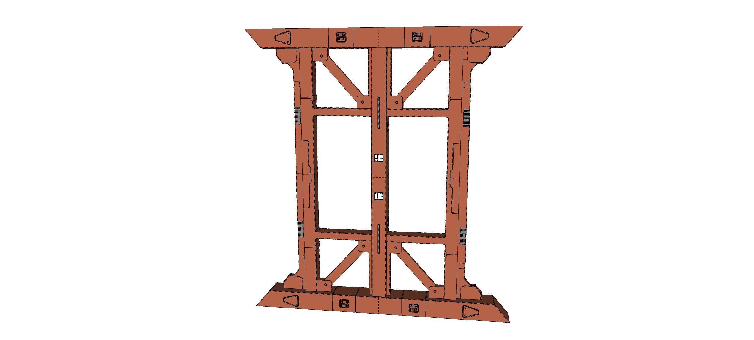 sci-fi Architecture kitbash 42 3D model_32