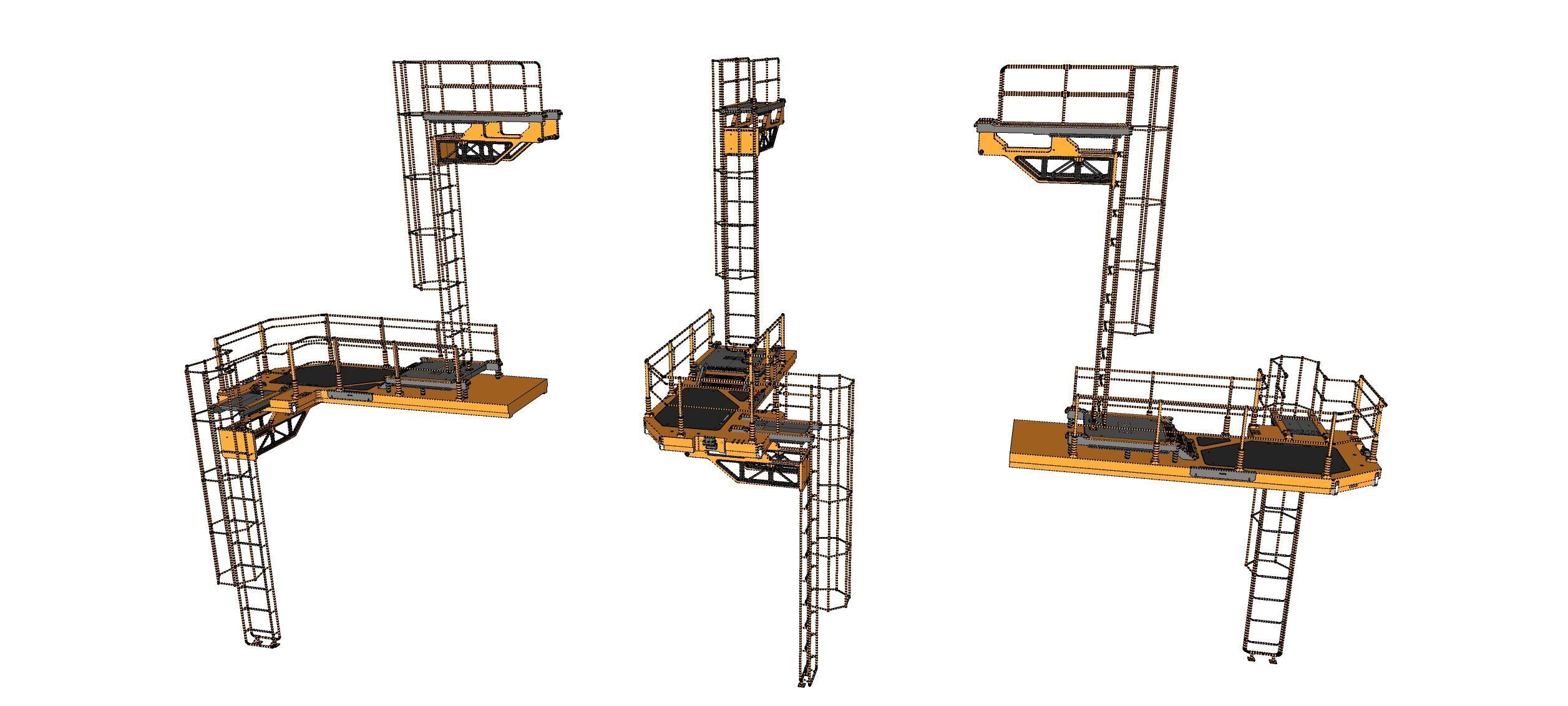 sci-fi Architecture kitbash 42 3D model_31