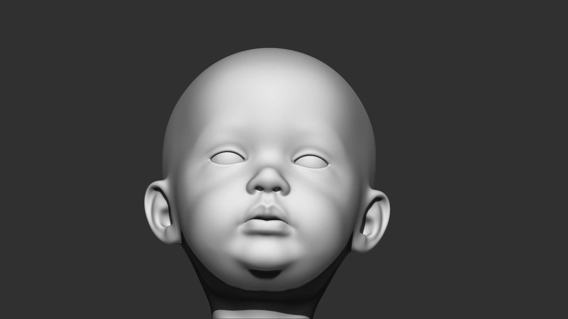 childhead 3d print 3D model_3