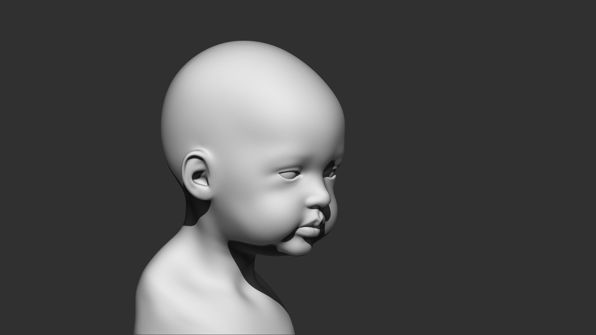 childhead 3d print 3D model_2