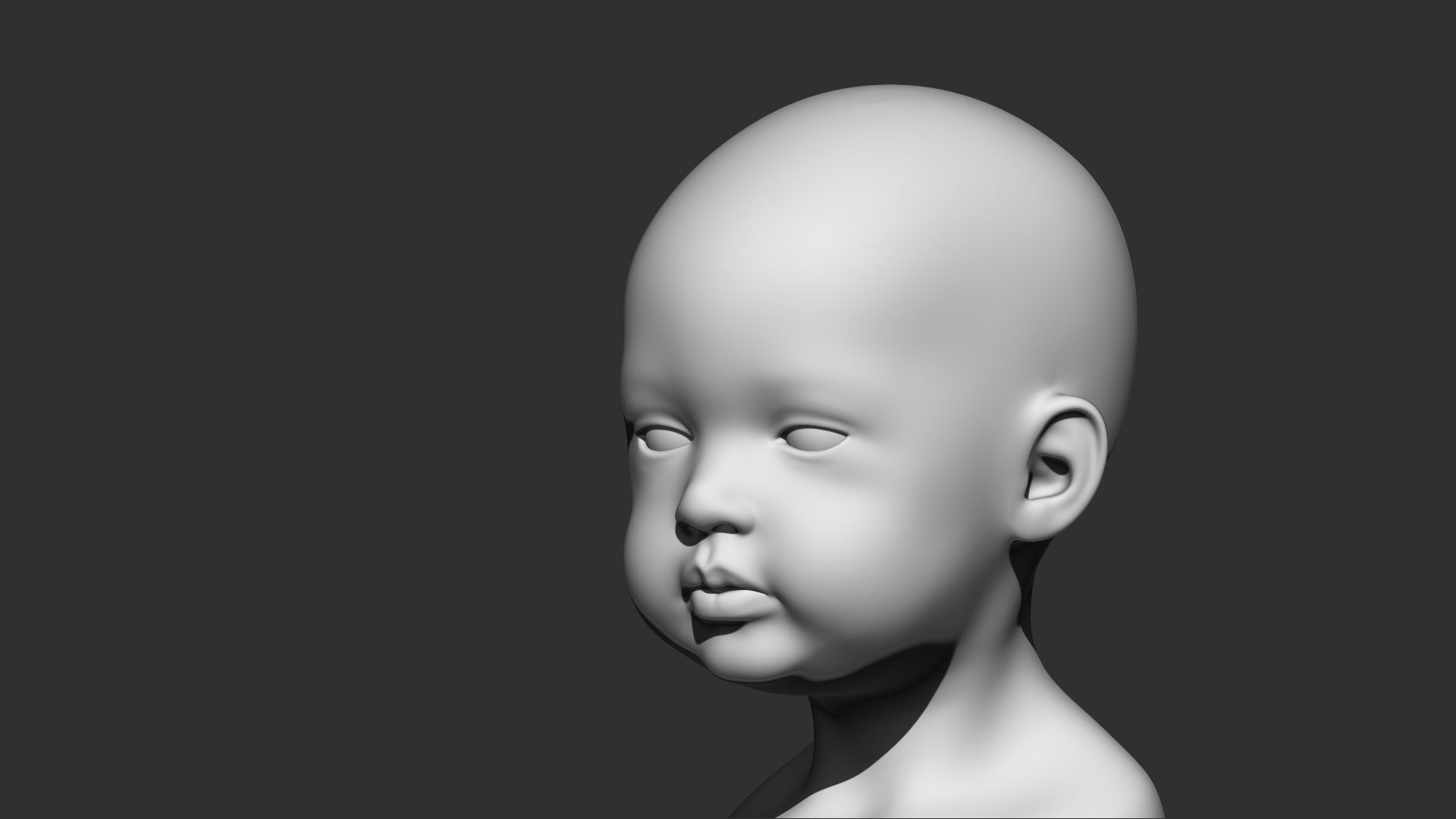 childhead 3d print 3D model_1