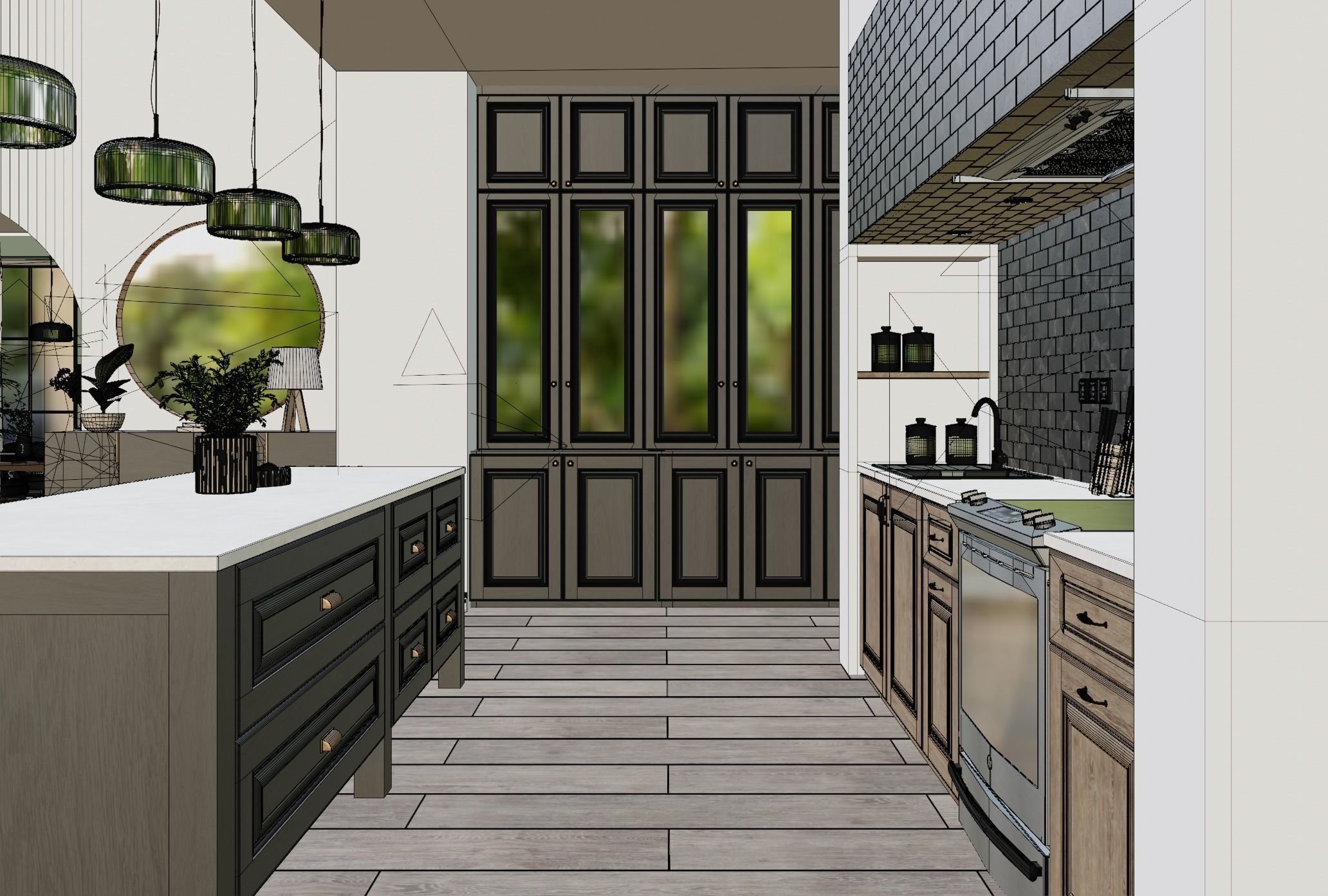 Realistic Deatiled Interior 3D model_13