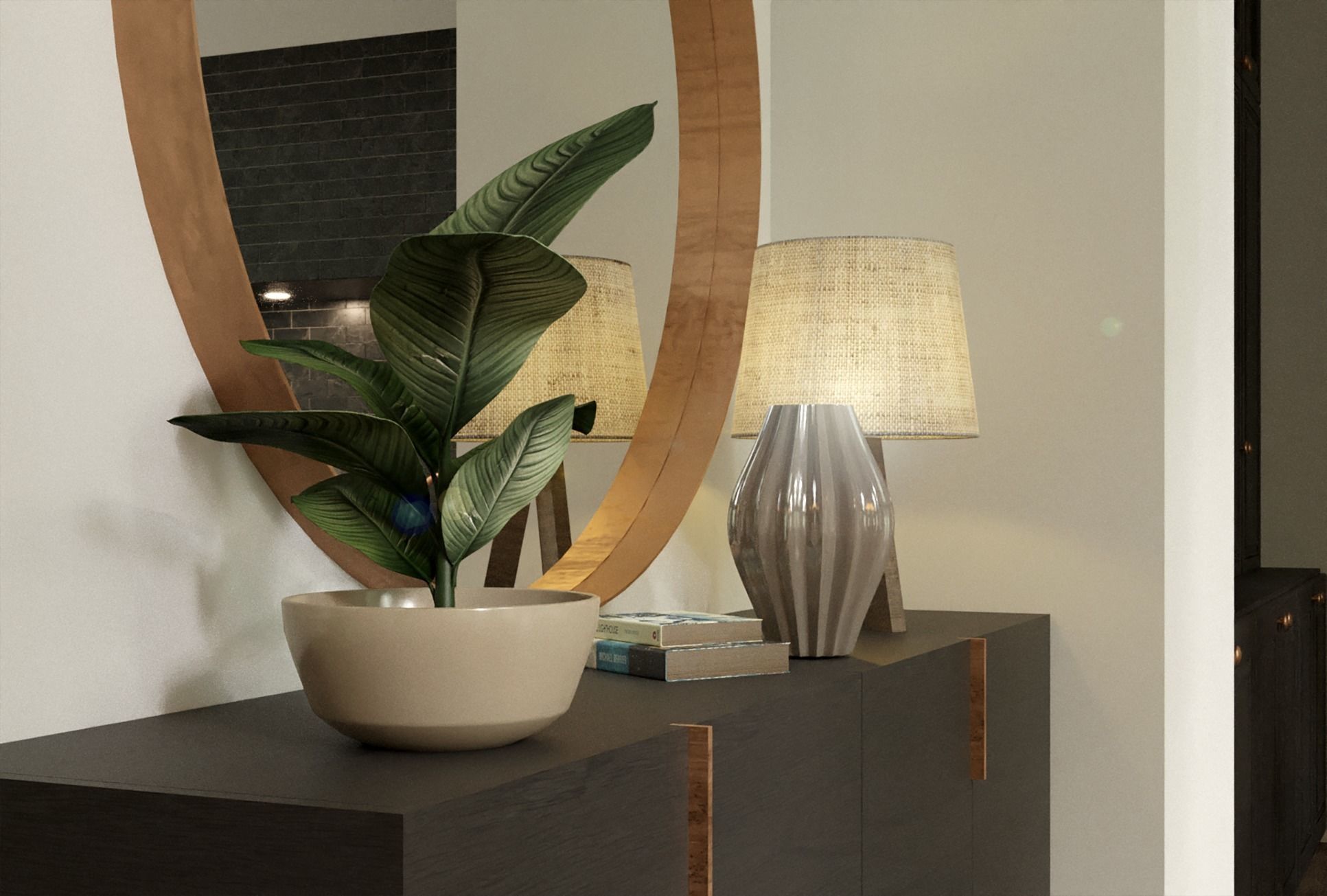 Realistic Deatiled Interior 3D model_9