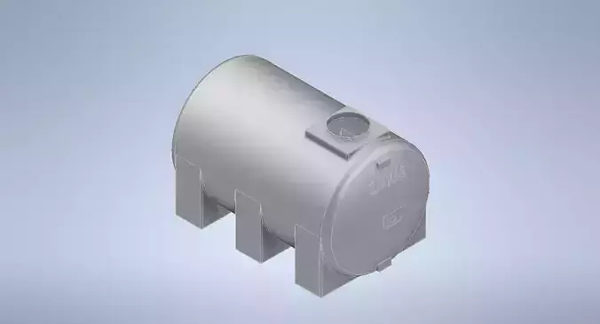Water tank 1000Lt 3D model