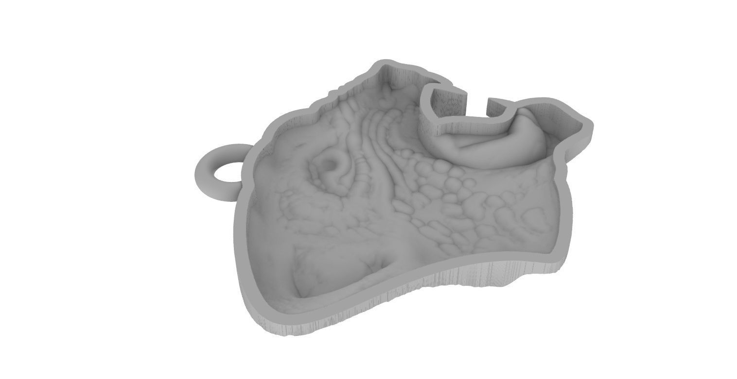 Beautiful pendant 3D print model_9