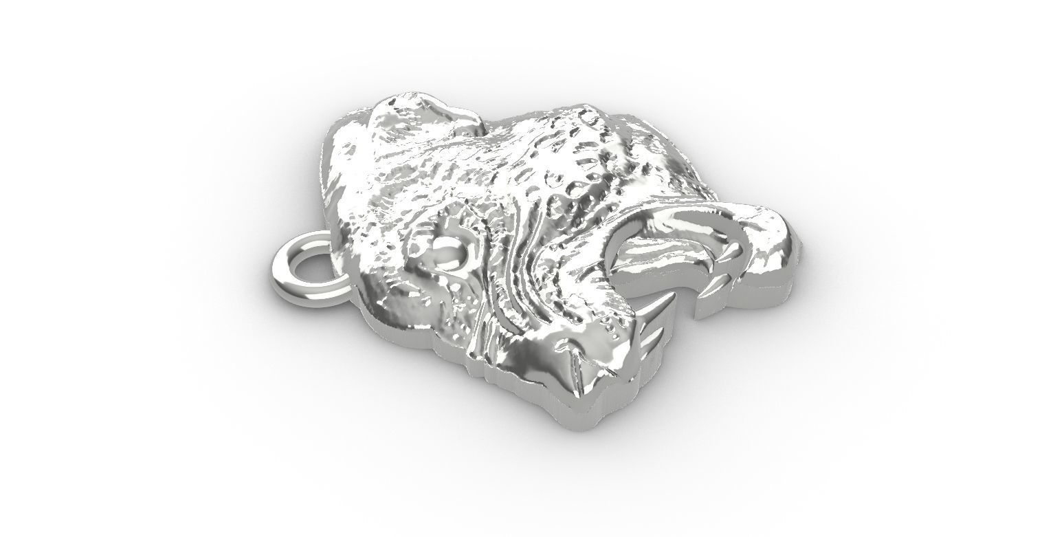 Beautiful pendant 3D print model_4