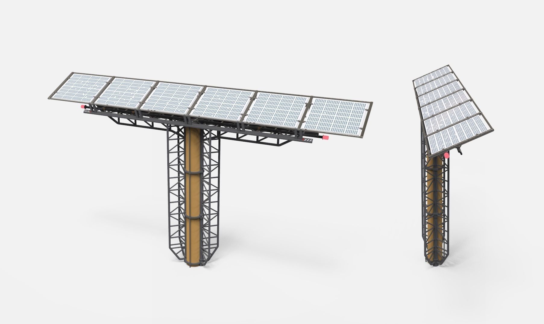 sci-fi Architecture kitbash 43 3D model_5