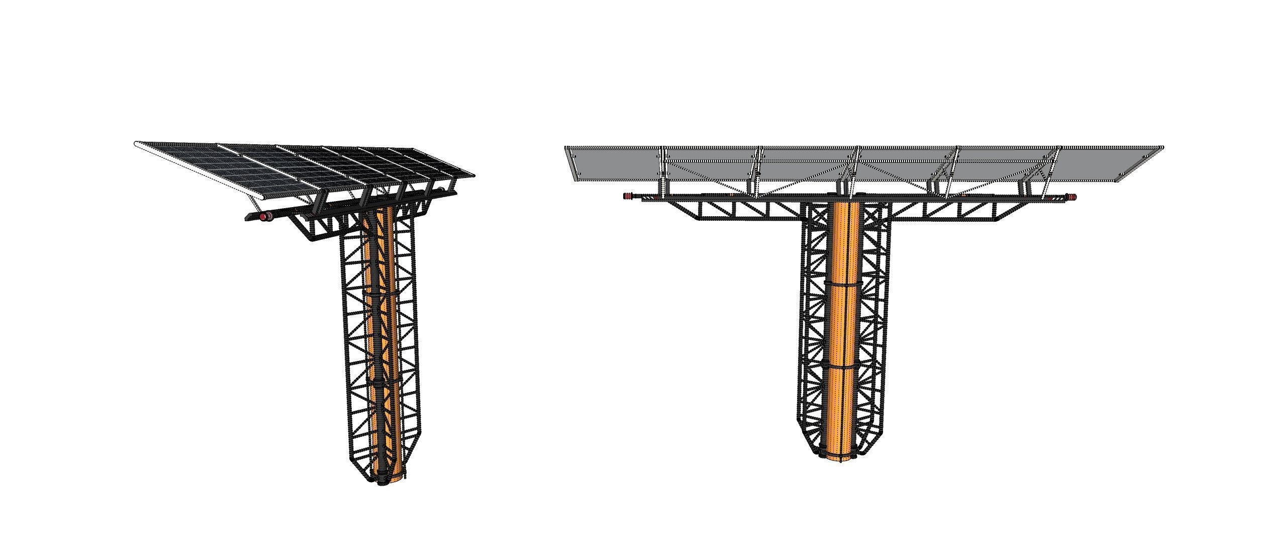 sci-fi Architecture kitbash 43 3D model_16