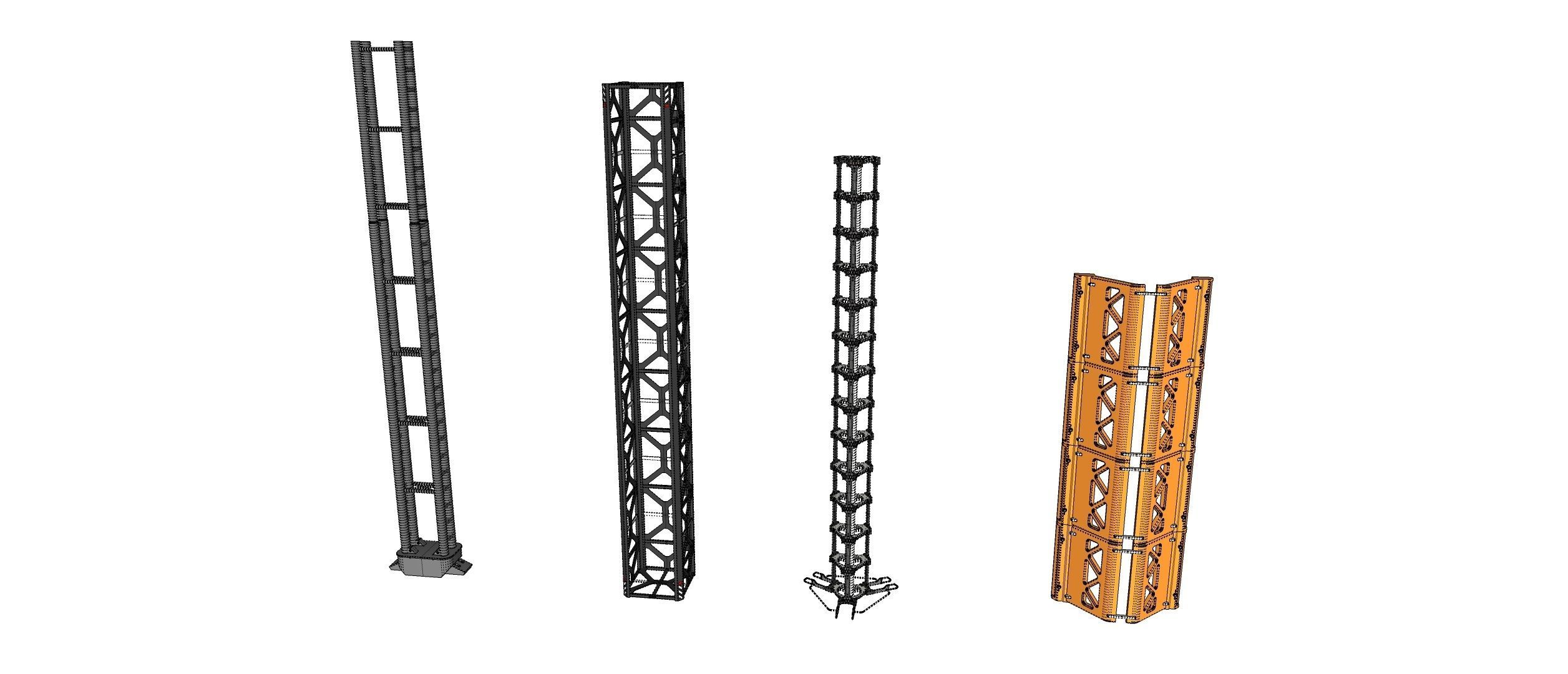 sci-fi Architecture kitbash 43 3D model_18