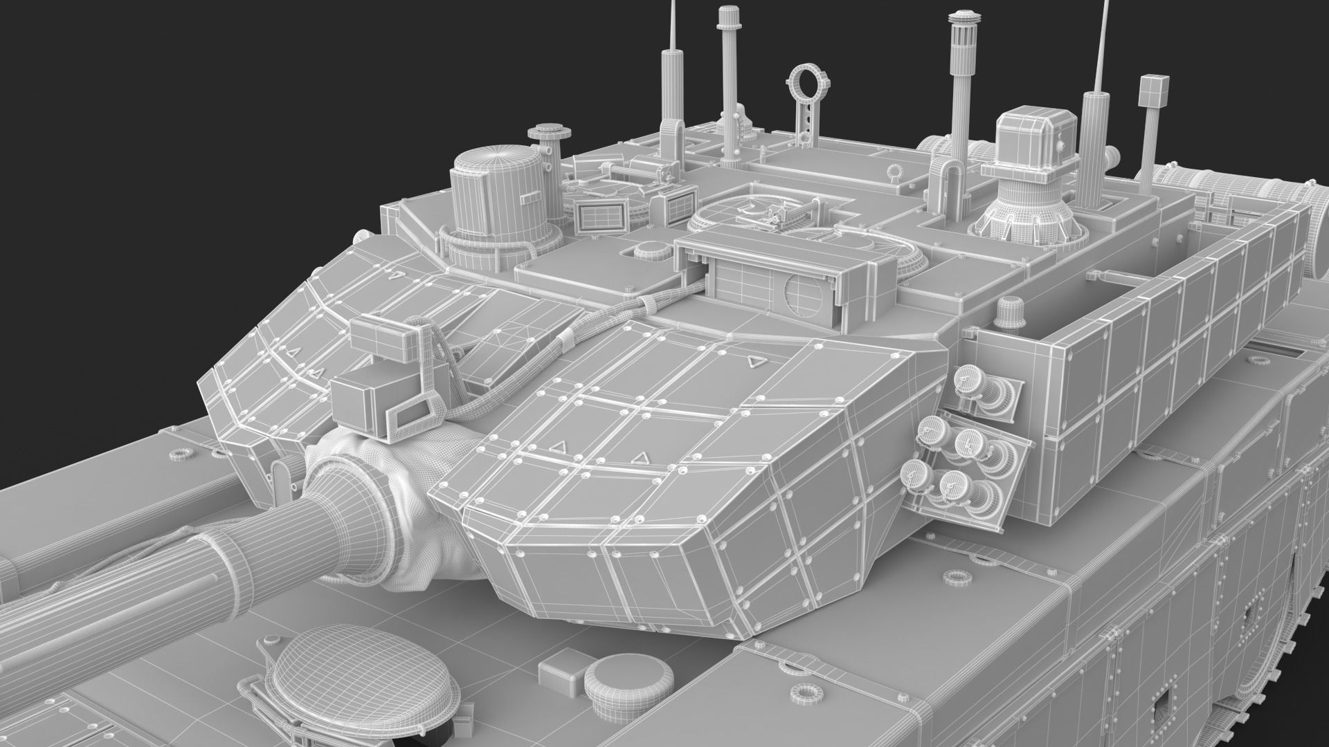 Tank China Type ZTZ 99A MTB Liu Yang 3D model_25