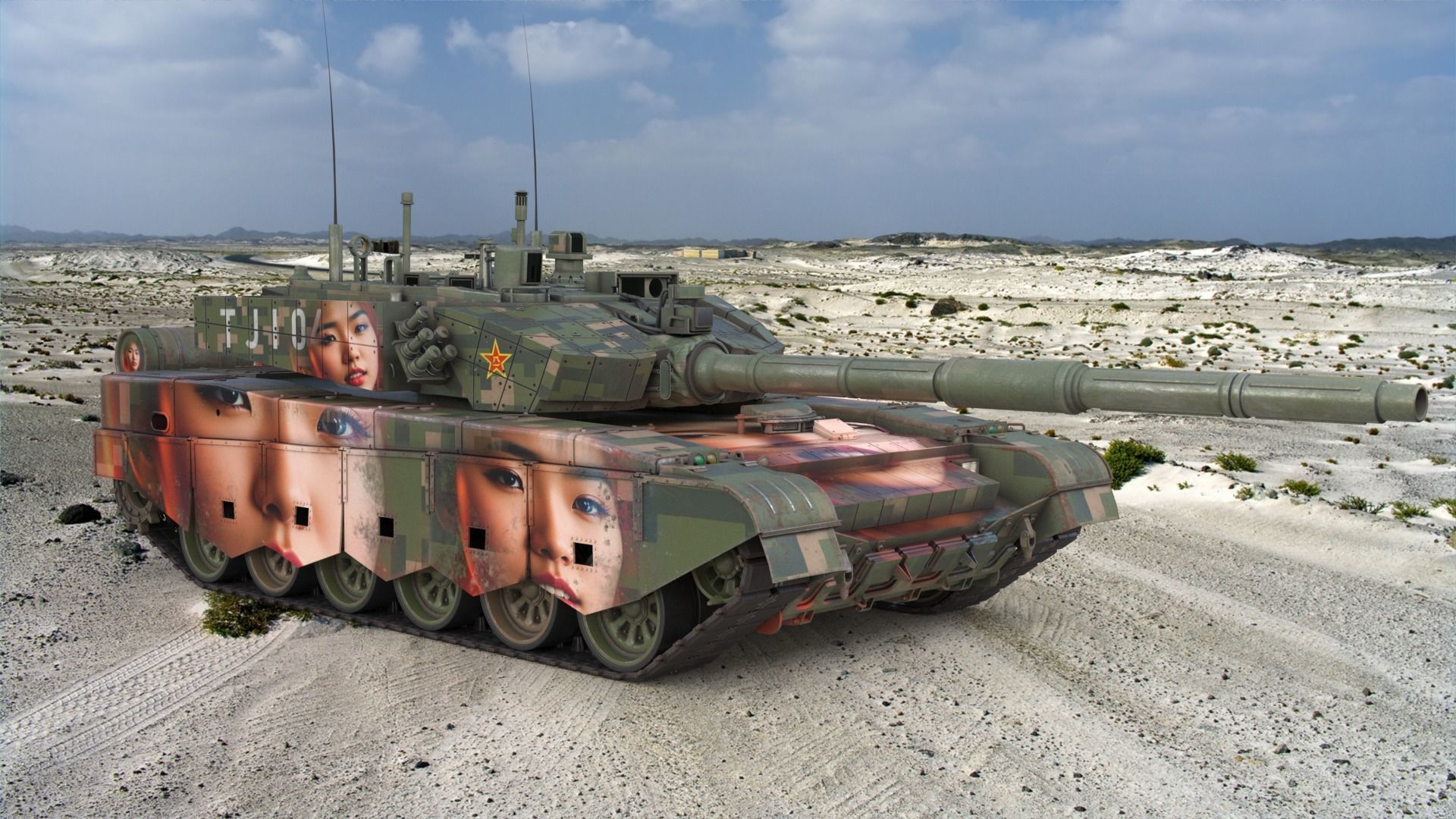 Tank China Type ZTZ 99A MTB Liu Yang 3D model_4